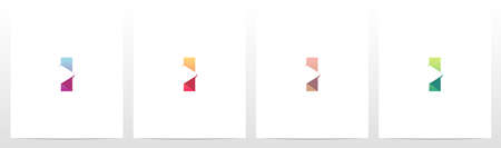 Play Button On Letter Logo Design Iのイラスト素材
