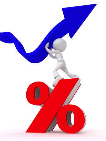 got percent helps you to win crisisの写真素材