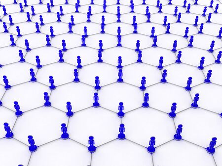 Team. 3d image isolated on white background.の写真素材