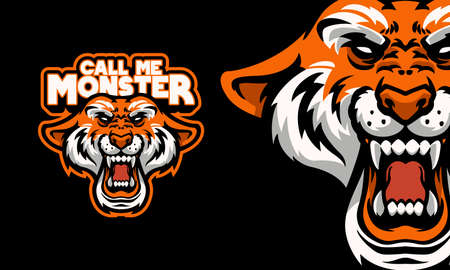 angry polar bear sports logo mascot vector illustrationのイラスト素材