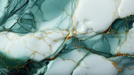 Marble patterned texture background. Marbles of Thailand, abstract natural marble with gold veins.の素材