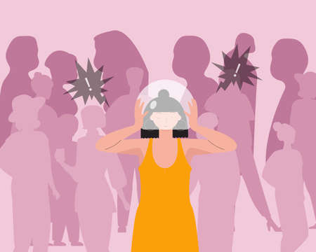 Women with social anxiety disorder or social phobia