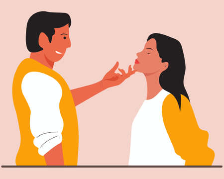 Violence against women concept illustrationのイラスト素材