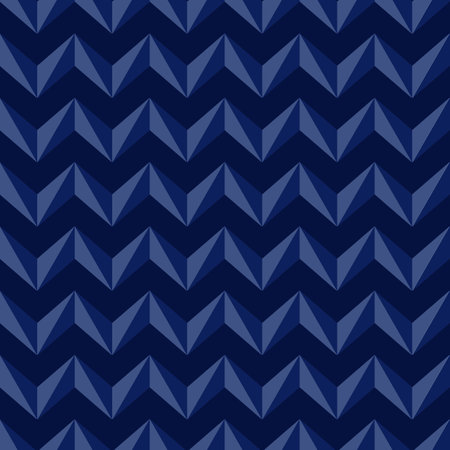 Modern geometric shape seamless patternのイラスト素材