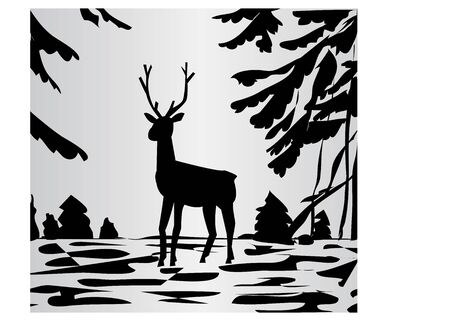 deerのイラスト素材