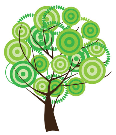 abstract treeのイラスト素材