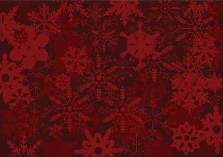 snowflake backgroundのイラスト素材
