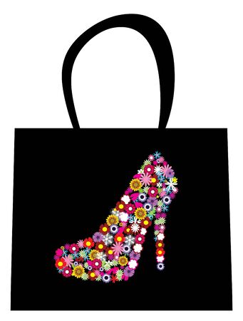 vector vintage bagのイラスト素材