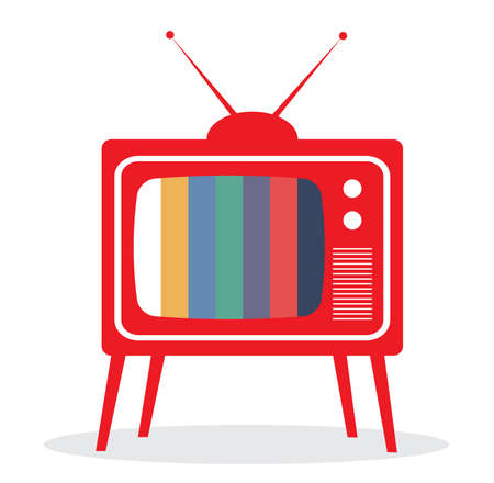 vector TVのイラスト素材