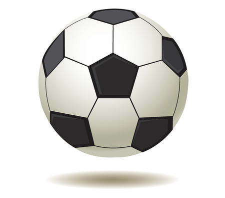 vector illustration of a sport soccer football ballのイラスト素材