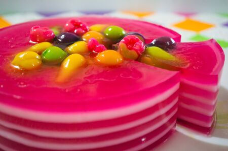 Gelatine Cakeの写真素材