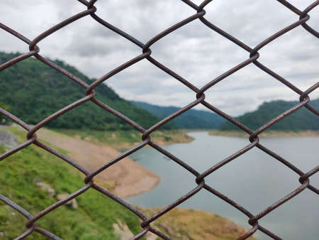 Wire eye for sale to prevent fallingの写真素材