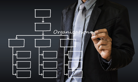 business man organizationの写真素材