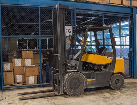 forklifts freightの写真素材