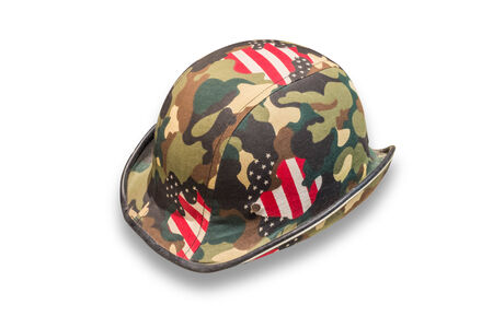 helmet militaryの写真素材