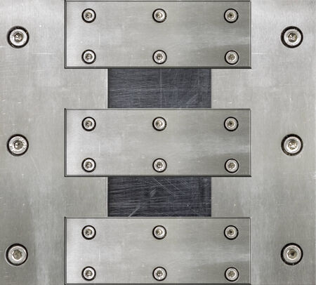 Steel with bolts