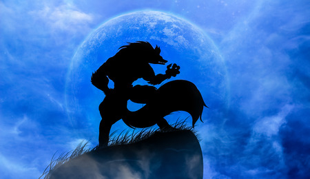 werewolfの写真素材