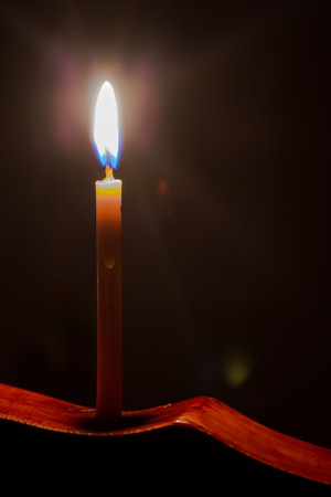 Candle flameの写真素材