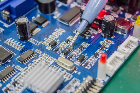 Repair of computers and electronic metering parameters
