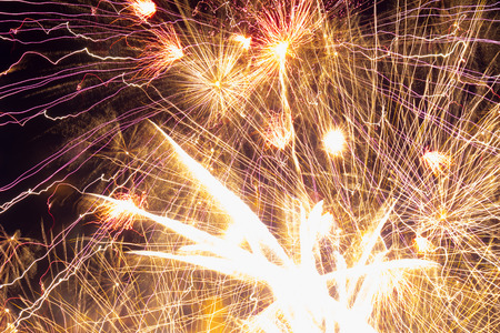 Fireworks backgroundの写真素材