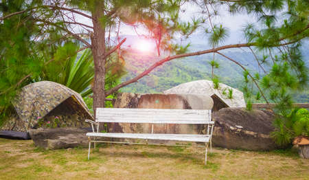 Morning sunrise view point.の写真素材