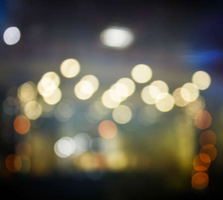 Bokeh light vintage backgroundの写真素材