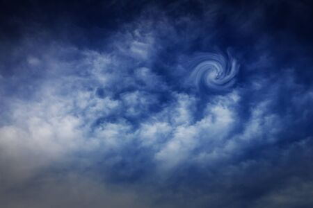 stormy skyの写真素材