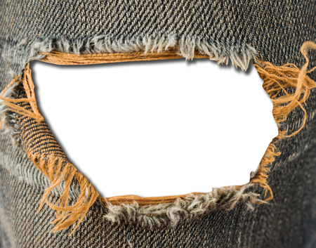 Take photo Torn jeansの写真素材