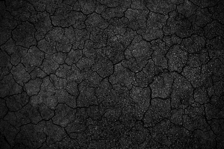 Crack background texture of rough asphalt