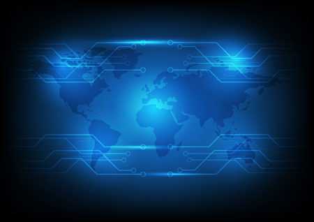 Abstract Technology circuit backgroundの写真素材
