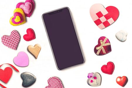 St. Valentine Day scene. Ideal for valentine text, proposal and wedding invitation