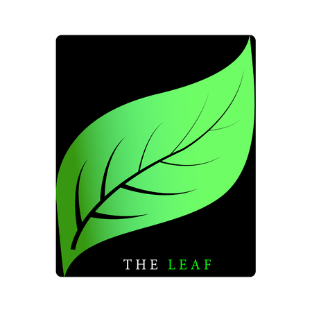 This logo has a leaf. This logo is good to use as a company logo or can also be used as an application logo. But it can also be used in various other creative businesses as needed.のイラスト素材