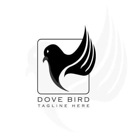 This  picture of a dove. This  is good to use as a company or business that is engaged in  various creative businesses and can also be used as an application.   abstractのイラスト素材