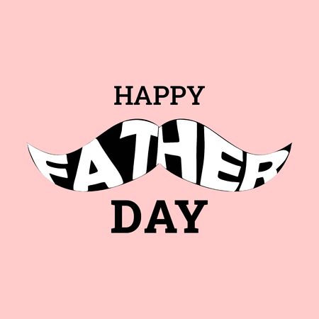 This illustration was made to commemorate Father's Day. This illustration can be used for various needs both for commercial, educational or personal needs.のイラスト素材