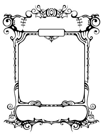 The author's version of a pattern for the letter, announcements, the form etc. drawn by hand and vectorizedの写真素材