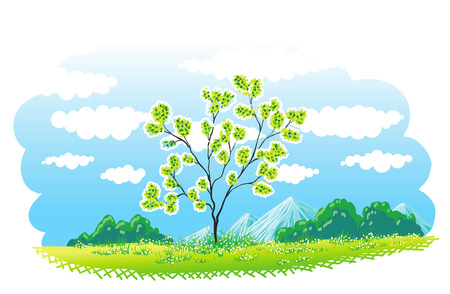 Landscapeのイラスト素材