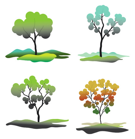 Treesのイラスト素材