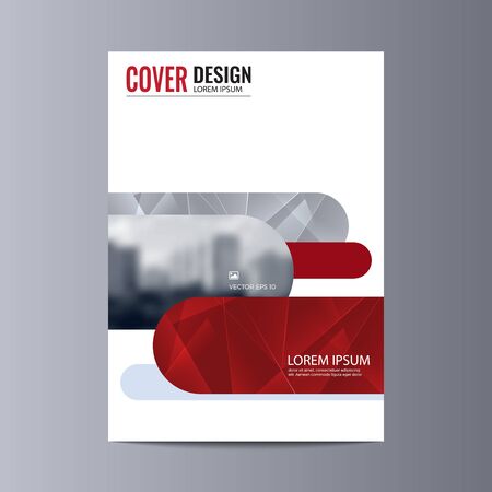 Abstract flyer design background. Brochure template.のイラスト素材