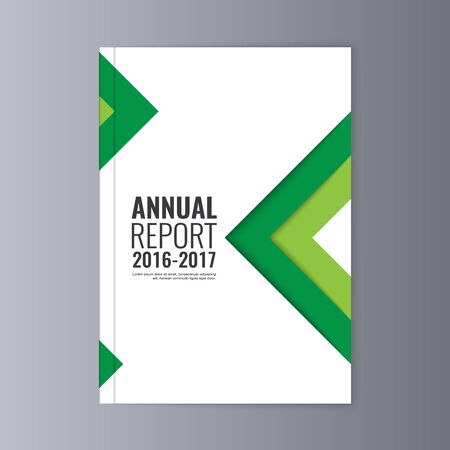 Annual report vector illustrationのイラスト素材