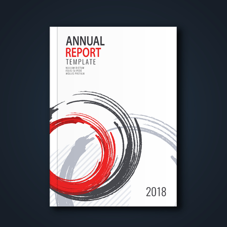 Abstract flyer design background. Brochure template.のイラスト素材