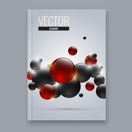 Abstract flyer design background. Brochure template.の写真素材