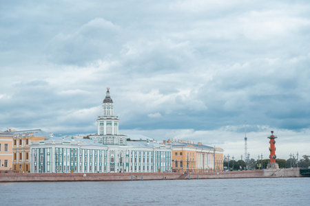 Kunstkamera Museum of Anthropology and Ethnography named after Peter the Great.のeditorial素材