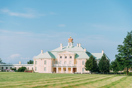 The Big Menshikov Palace is a large architectural monument located park Oranienbaum. The Palace are UNESCO.のeditorial素材