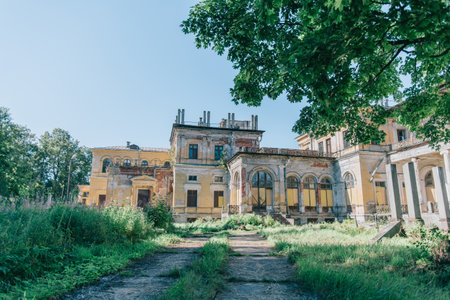 The southeastern facade of the palace.のeditorial素材
