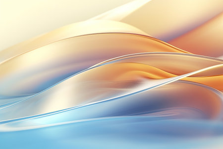 A futuristic backdrop with vibrant colors and intricate patterns. AI generative.の素材