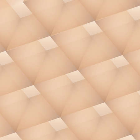 Skin-tones transparent cubes abstract backgroundのイラスト素材