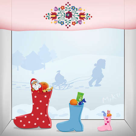 At 6th of December in Hungaryのイラスト素材