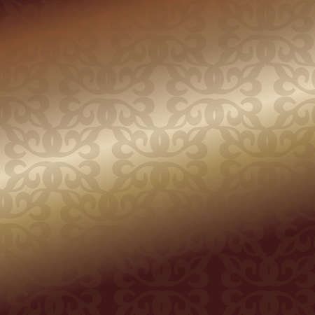 Shiny bronze ornamentのイラスト素材