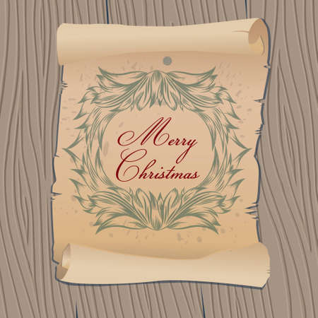 Merry Christmas - western style のイラスト素材