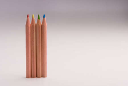 Colourful pencilsの写真素材